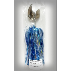 Light Blue and Hyper Luster Silver Illini Bait